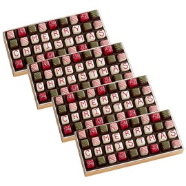 4 Holiday Gift Boxes - The Swiss Colony Merry Christmas Petits Fours 4-Gift Bundle
