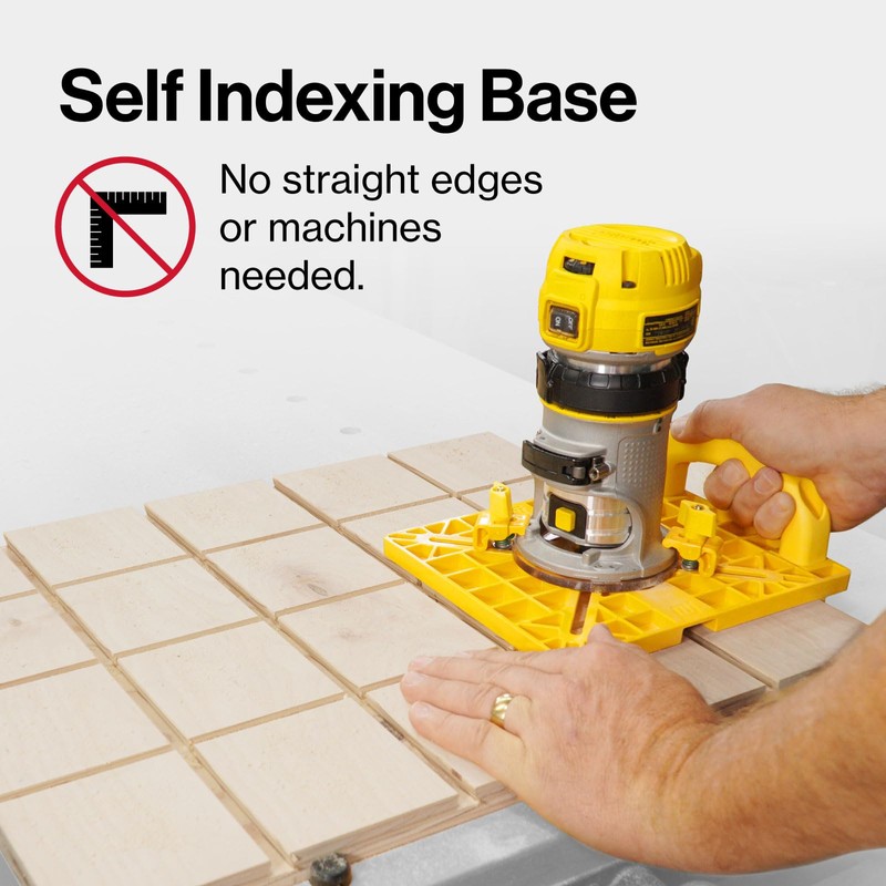 MICROJIG MatchFit Grid Routing Guide – Precision Tool for Dovetail