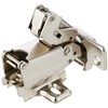 Merriway BH01765 Slide-On Kitchen Cabinet Wardrobe Hinge, Zinc Plated, Full