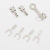 Terminal Set, Y Terminal, Flat Terminal, Cord Stopper, 2 Each