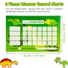 12 Pieces Dinosaur Reward Chart Set Includes 6 Pieces Dinosaur