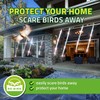De-Bird De-Bird Scare Tape, 125 ft Reflective Bird Deterrent, Dual