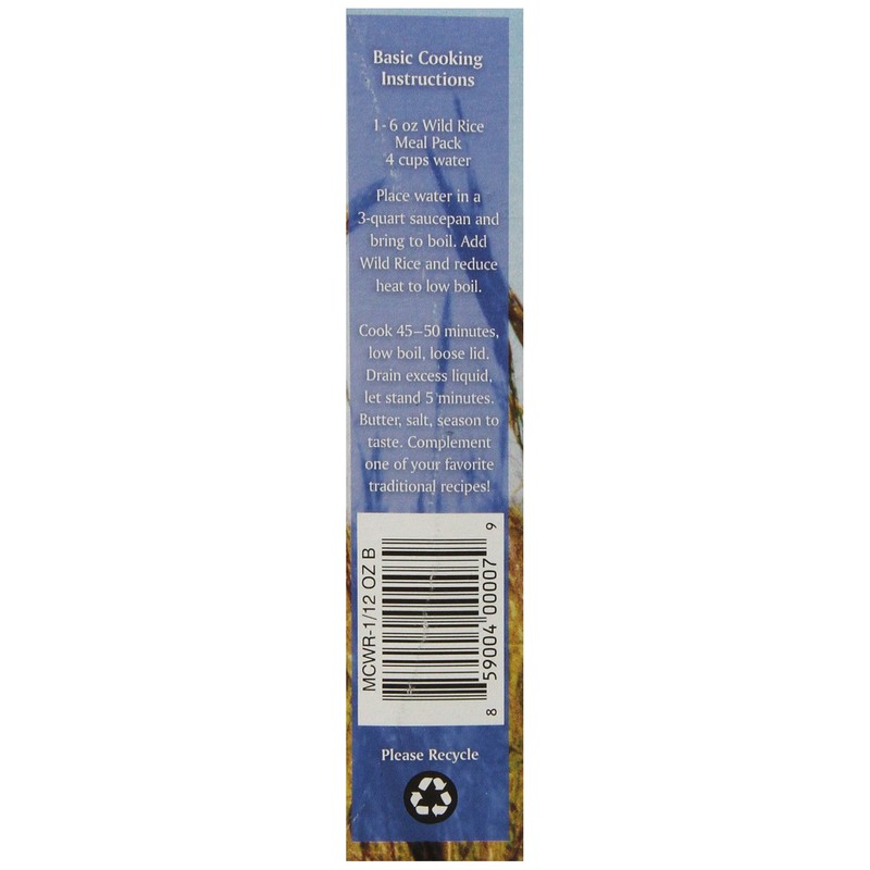 Red Lake Nation 100% All Natural Minnesota Cultivated Wild Rice