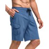 TSLA Men's Swim Trunks, Quick Dry Swimming Beach Board Shorts,
