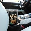 Rooted Kava Leaf Kava Shell Stainless Steel Insulated Tumbler