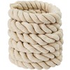 Natural White Cotton Rope 4/5 inch x 10 ft,Tug of