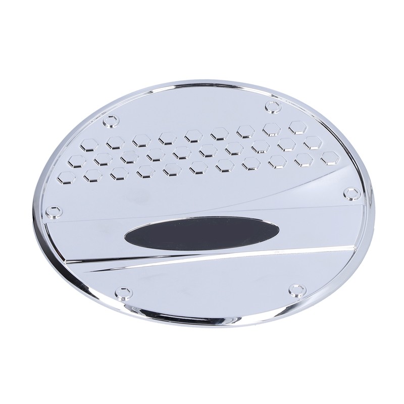 Fuel Tank Cover Trim Gas Cap Lid Chrome Decoration Replacement