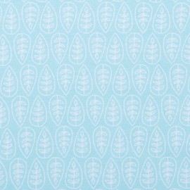 Trend Lab Jersey Fitted Crib Sheet, Leaves