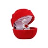 OnlineStreet - Love Heart Teddy Bear Ornament Red Celebration Rose