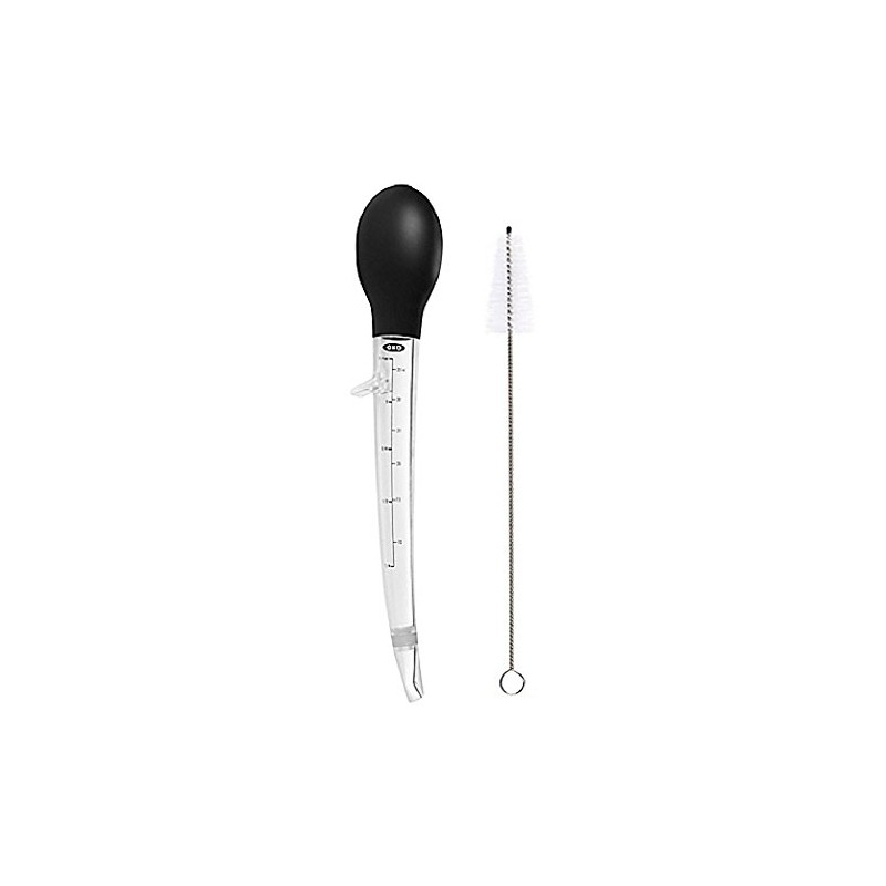 OXO Good Grips Angled Turkey Baster with Cleaning Brush