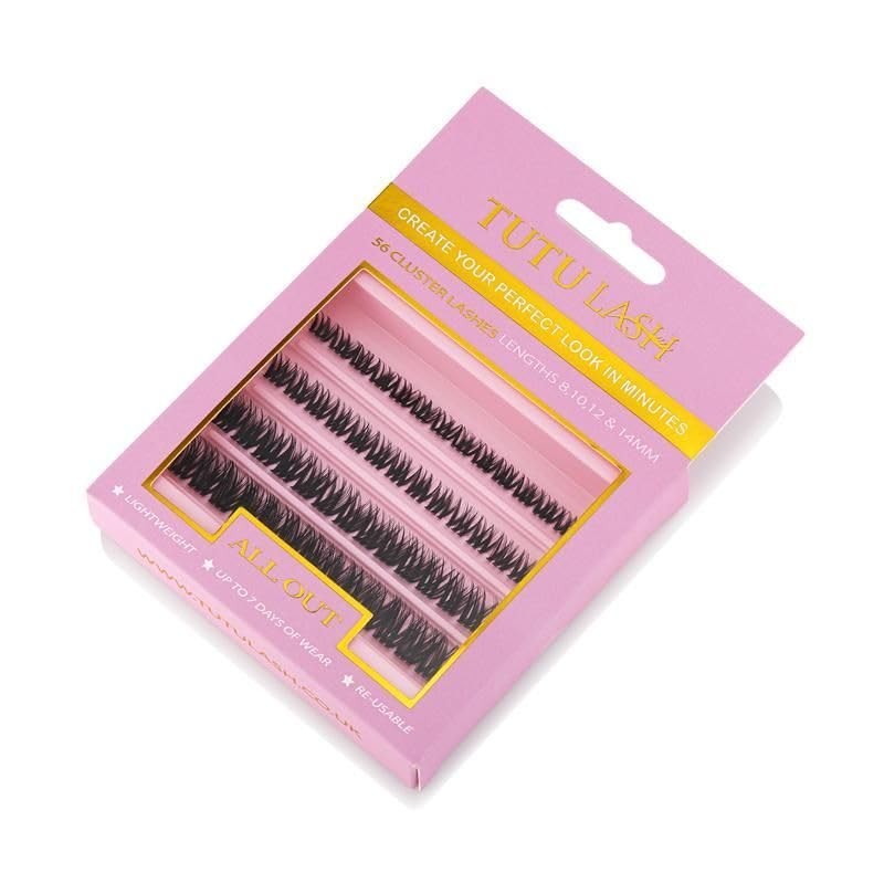 Tutu Lash DIY Cluster Lashes ALL OUT 56 x cluster