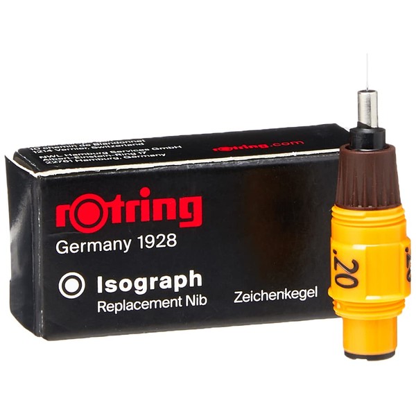 ROTRING ロットリング イソグラフIPL スペアニブ 0.2mm S0 218-100 正規輸入