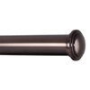 Ivilon Window Curtain Rod Decorative End Cap Design, 1 Inch