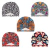 DRESHOW 5 Piezas Africano Turbante para Mujer Gorro de Nudo