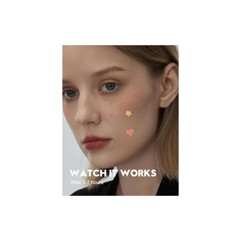 600 Piezas Lindos Parches para,parches hidrocoloides para acné,pimple patch star,Pimple