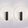 Volcode 2Pack RV LED Wall Sconce Light Fixture with On/Off