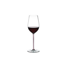 Riedel Fatto A Mano Riesling/Zinfandel Wine Glass, Pink