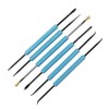 IKOPFLN 6 in 1 Blue Double-Sided Solder Assist Disassembly Tool,