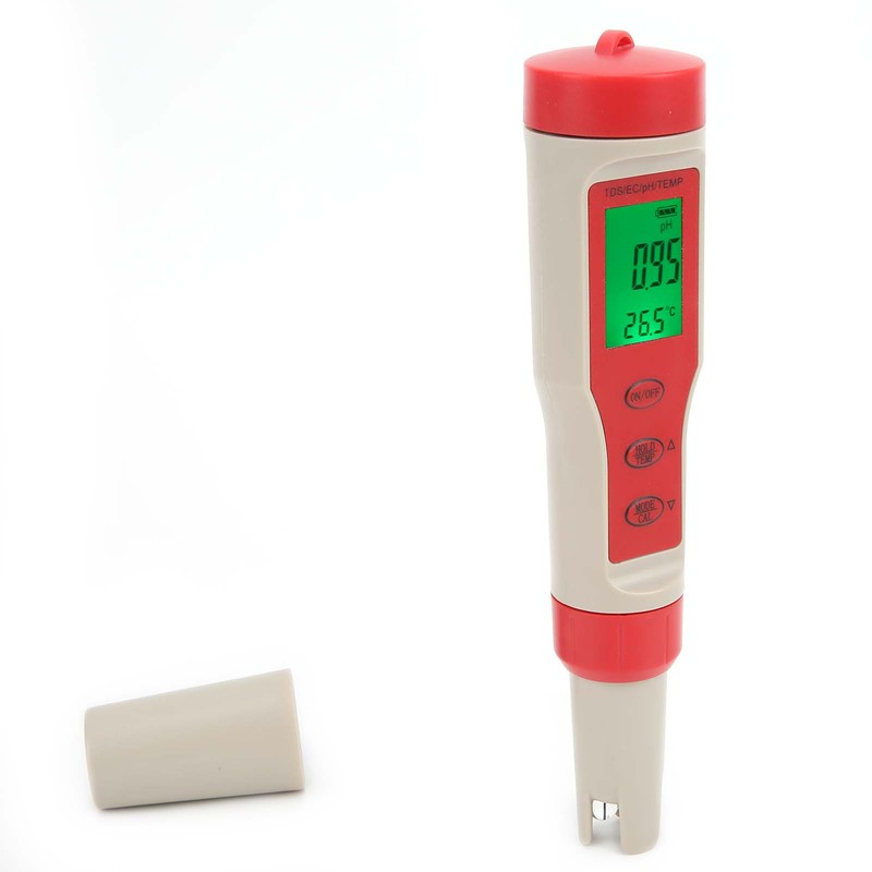 4 in 1 Water Quality Test Pen Portable PH/EC/TDS/Temperature Analyzer