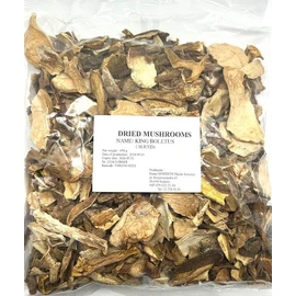 Seweryn King Boletus Porcini Dried Sliced Mushrooms 1lb Handpicked from Wild Forests, Air-Dried Mushrooms, Ideal for Cooking and Gourmet Recipes