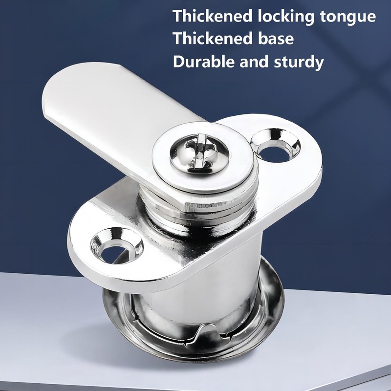 Qrity 1 x Cabinet Lock, Letter Box Lock for Single