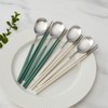 모던하우스 데일리로 쓰기좋은 수저4벌세트 크림그린 4-Piece Spoon Set in Cream