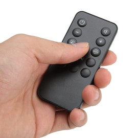 Soundbar Remote Control, Universal Replacement Remote Control for Cinema Speaker Soundbar System SB400 SB200, Black
