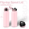 GOPPUS 1.2 Litre Stainless Steel Vacuum Flask, 1200ML/40OZ, Double Wall,