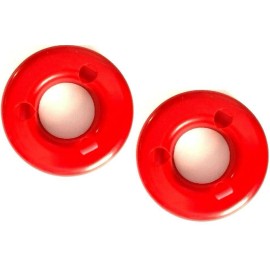 Counterpart 67-72 Chevy C10 Truck Red Interior Door Handle/ Window Crank Trim Spacer Washer