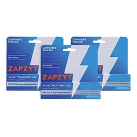 Zapzyt Maximum Strength Acne Treatment Gel with 10% Benzoyl Peroxide