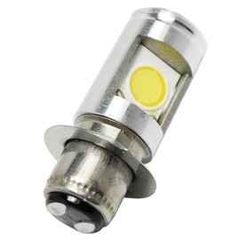 PHOENIX 7380 LED Headlight Bulb, PH7, P15d, 25-1, Short Bulb, 6000k, 1600lm, White, For Motorcycles, AC or DC Use, Non-Polarity Design, T19L, Hi/Lo, 12w, 12-80V, General Purpose, Small