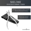 Schwertkrone Nail Clippers Stainless Steel 14 cm with Sharp and