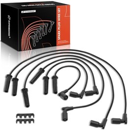 A-Premium - Juego de 6 cables de bujía de encendido compatibles con Malibu, Impala, Monte Carlo, Uplander y Buick Lucerne, Terraza y Pontiac G6, Montana y Saturn Aura, Relay, Vue, 3.5L 3.9L