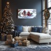 Christmas Wall Art Christmas Sleigh Ride Pictures Print Holiday Canvas