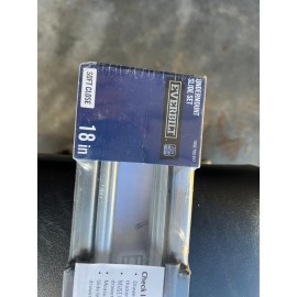Everbilt Full Extension Undermount Soft Close Drawer Slide Set 18" 1002 782 617