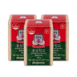 CheongKwanJang Red Ginseng Jingo 100g 3 bottles / 정관장 홍삼진고 100g 3병