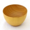 Kishu Lacquerware WG-457473 Kakuda Seibei Shoten Soup Bowl, Grip Ball,