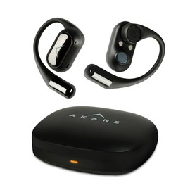 Akane Audífonos Inalámbricos Deportivos con Tecnología Open Ear Bluetooth 5.3, Batería de Larga Duración y Base de Carga, Resistentes al Agua IPX5, Audio Ultra High Definition, para Correr y Ciclismo