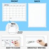 MaxGear MaxGear Monthly Calendar Dry Erase Board for Wall, 16"x12"