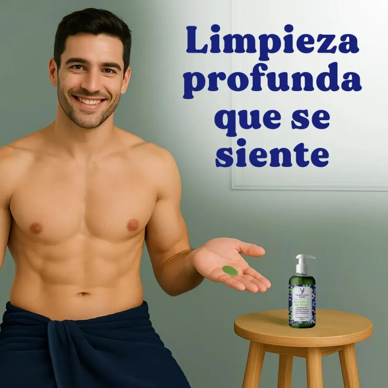 Shampoo Íntimo - Para Hombre - Con Feromonas - Hidratante
