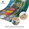 Oarencol Bergen Norway House Lake Mountain Jigsaw Puzzle 1000 Pieces