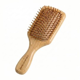 ZWS Bamboo Hair Brush, Wooden Hairbrush for Static & Frizz-Free Styling, Natural Scalp Massage Detangling Brush with Eco-Friendly Bristles for All Hai