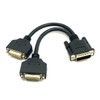 chenyang DMS-59Pin 1 to 2 DVI 24+5 Splitter Extension Cable