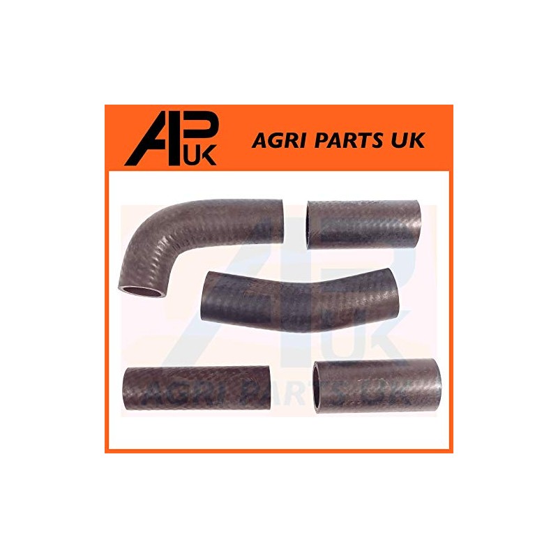 APUK 5pc Radiator Rubber Pipe Hose Kit Replacement for Massey