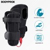 BODYPROX Impact Wrist Guards (1 Pair) for Snowboarding, Skating and