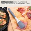 Fackelmann Statement Aluminium Meat Tenderiser - Meat Hammer with Smooth