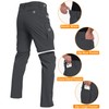 NAVEKULL Men's Convertible Hiking Pants Quick Dry Zip Off Cargo