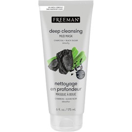 Freeman Charcoal & Black Sugar Mud Mask,6 ounce