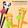 Training Finger Chopsticks Cutlery for Beginners, No Slip & Healthy