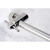 Kingston Brass K136K6 Shower Scape 7-3/4-Inch Round Raindrop Brass Shower